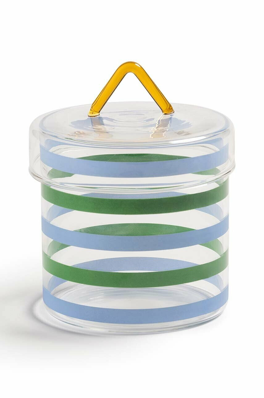 &k amsterdam Кутия с капак Jar Stripy - Pepit.bg