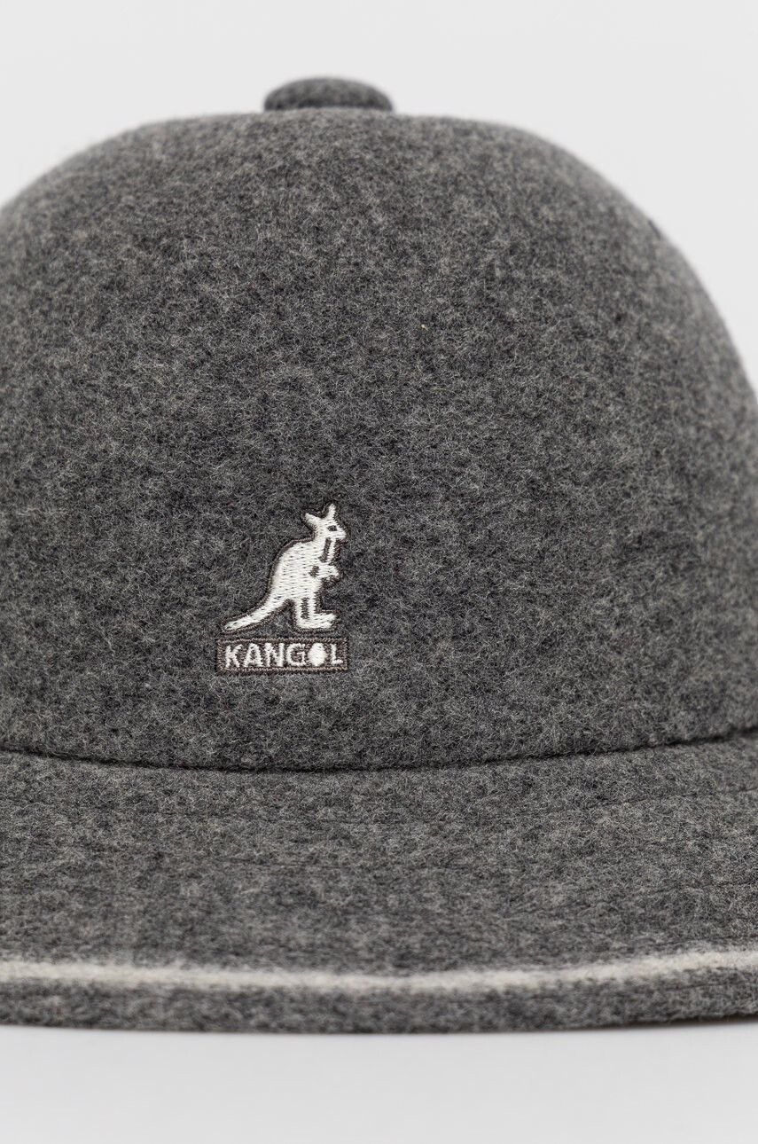 Kangol Капела в сиво от вълна - Pepit.bg