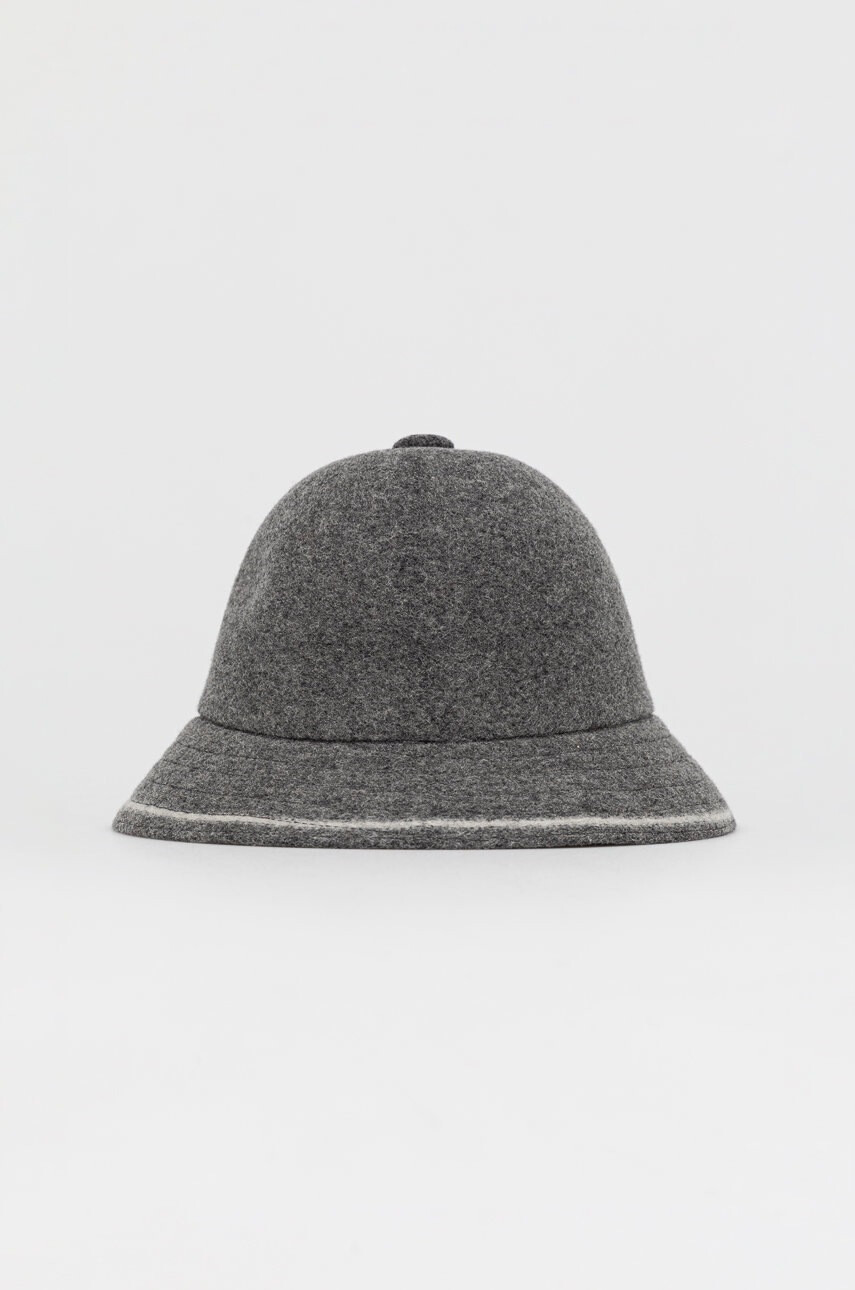 Kangol Капела в сиво от вълна - Pepit.bg