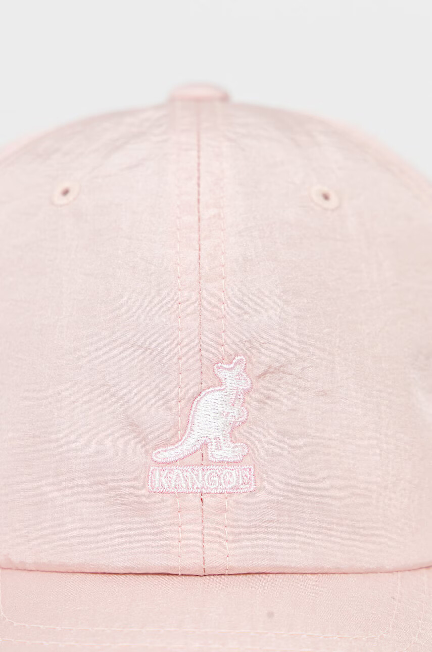 Kangol Шапка в розово с изчистен дизайн - Pepit.bg