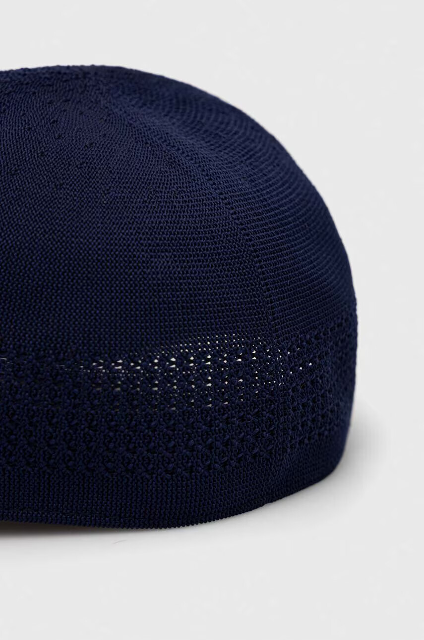 Kangol Шапка с козирка в тъмносиньо с апликация - Pepit.bg