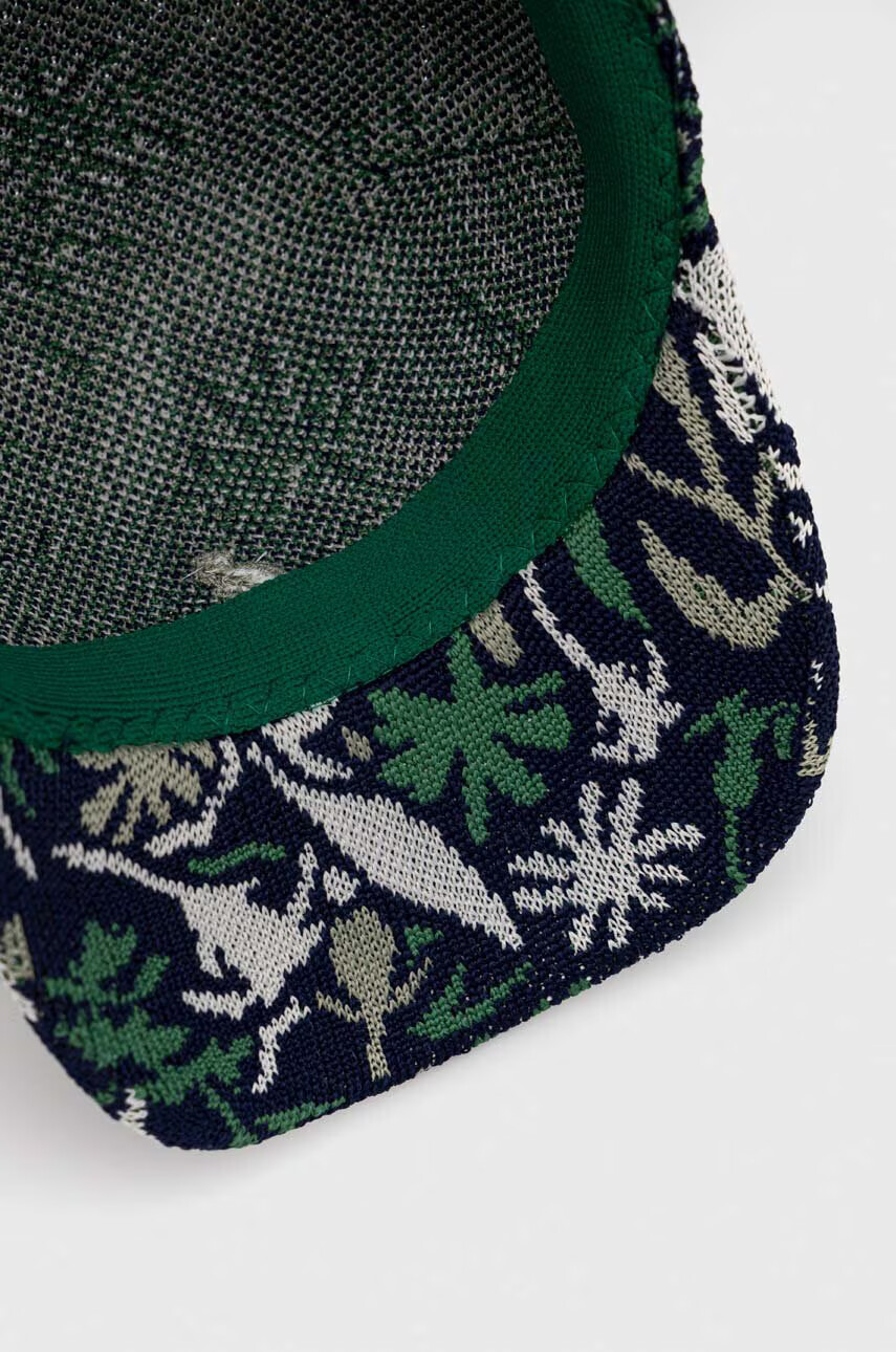 Kangol Шапка с козирка в тъмносиньо с десен - Pepit.bg