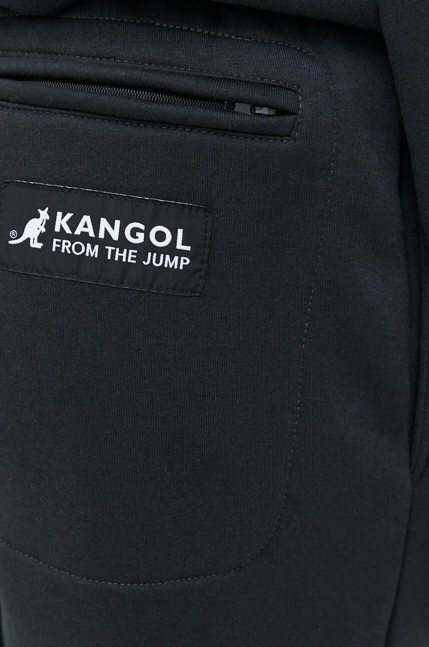 Kangol Спортен панталон унисекс в черно с изчистен дизайн - Pepit.bg