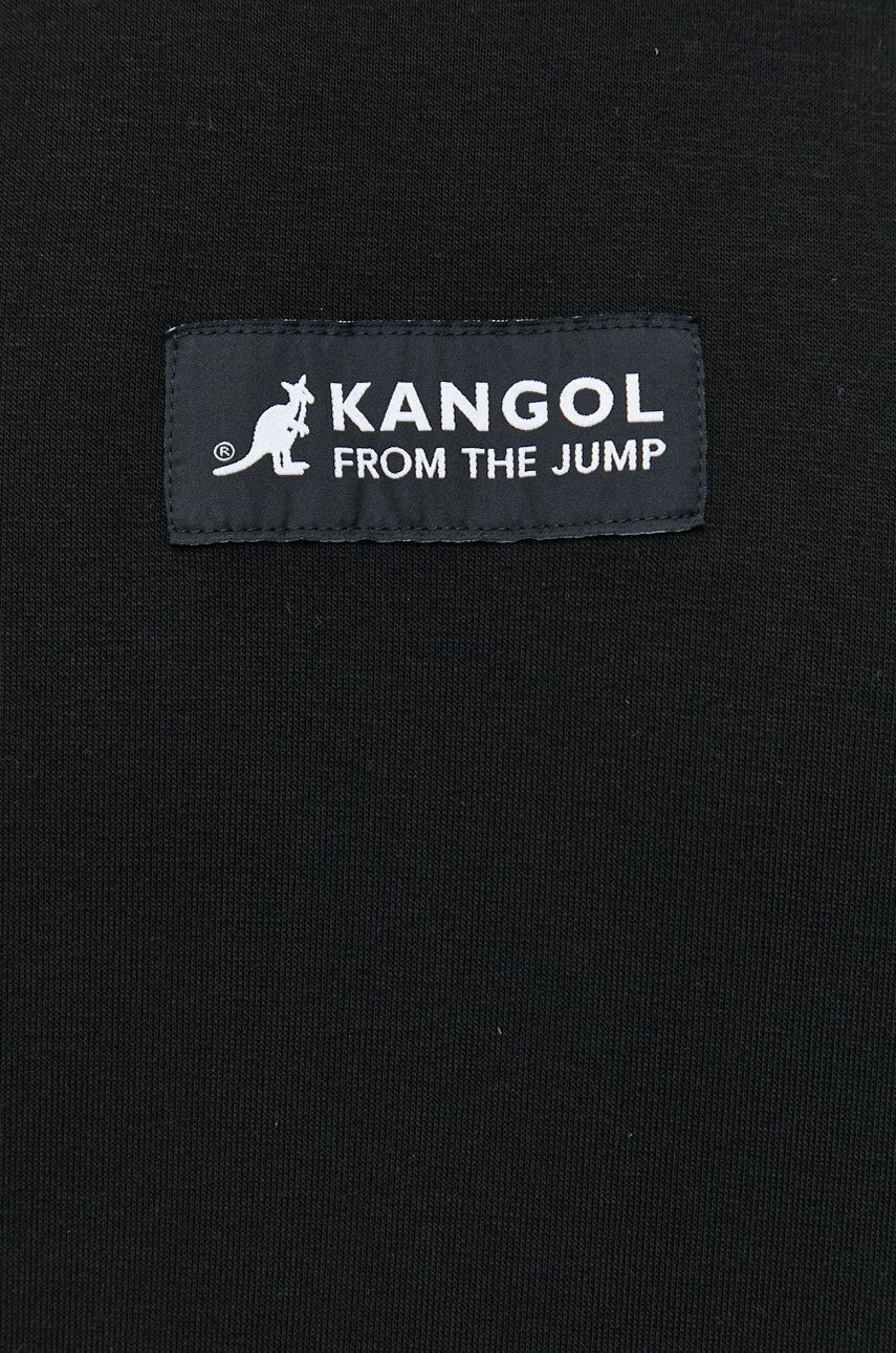 Kangol Суичър унисекс в черно с апликация - Pepit.bg