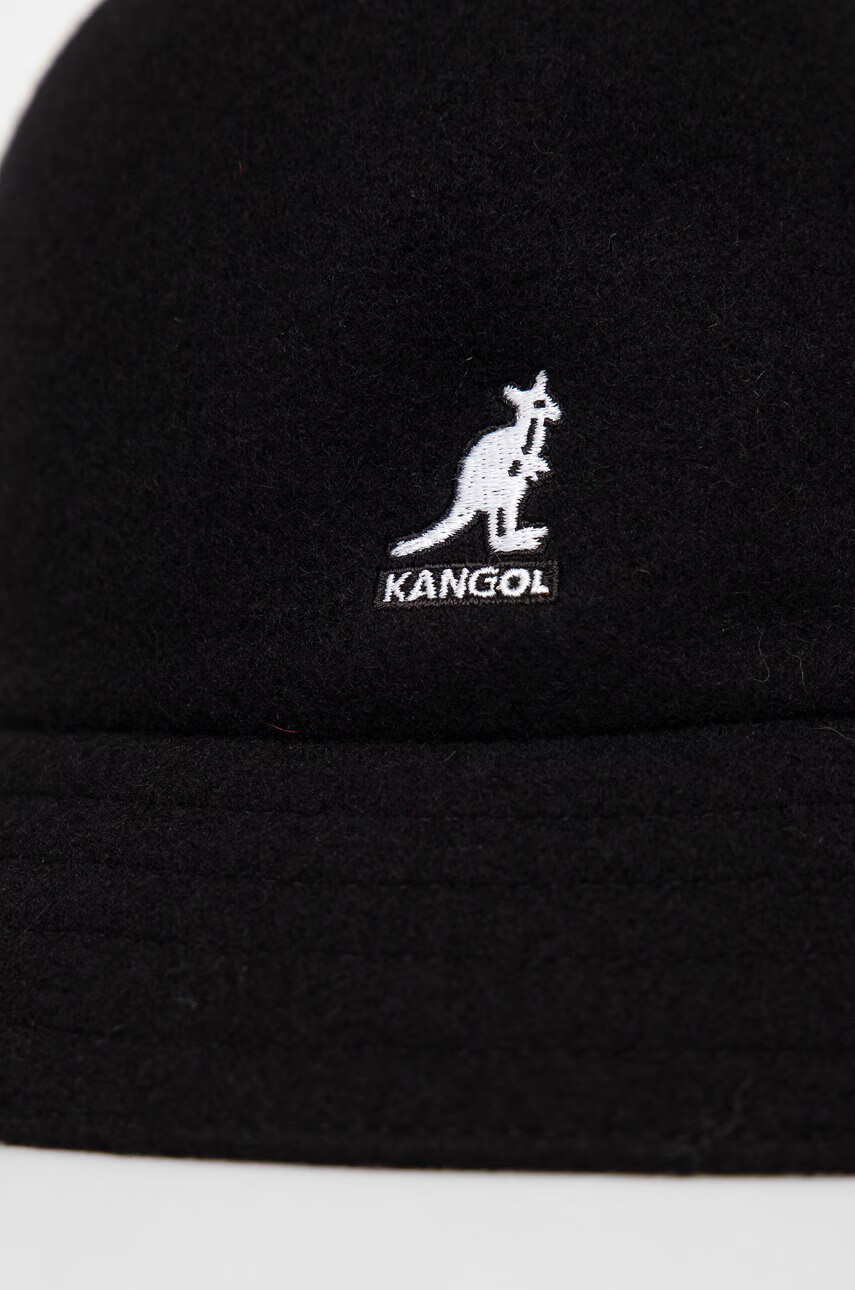 Kangol Вълнена капела в черно от вълна - Pepit.bg
