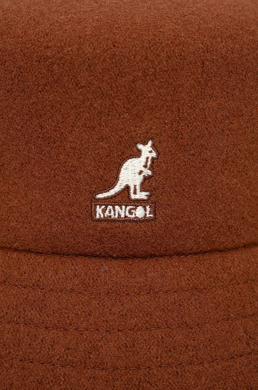 Kangol Вълнена капела в кафяво от вълна - Pepit.bg