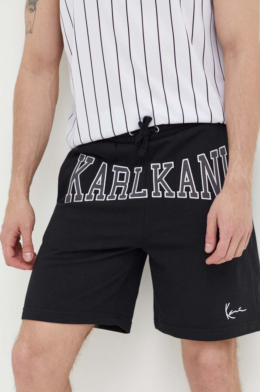 Karl Kani Къс панталон в черно - Pepit.bg