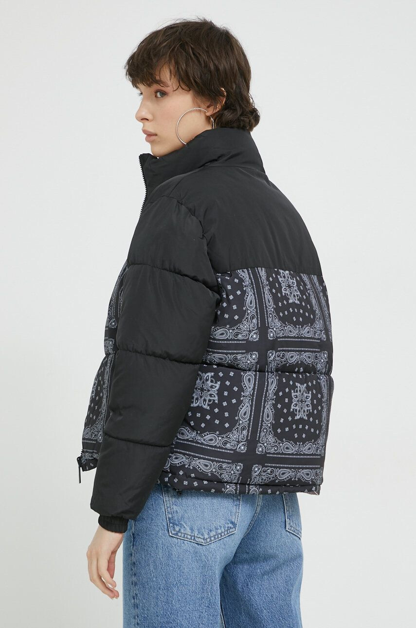 Karl Kani Яке с две лица Retro Reversible Puffer Jacket със зимна изолация с уголемена кройка - Pepit.bg