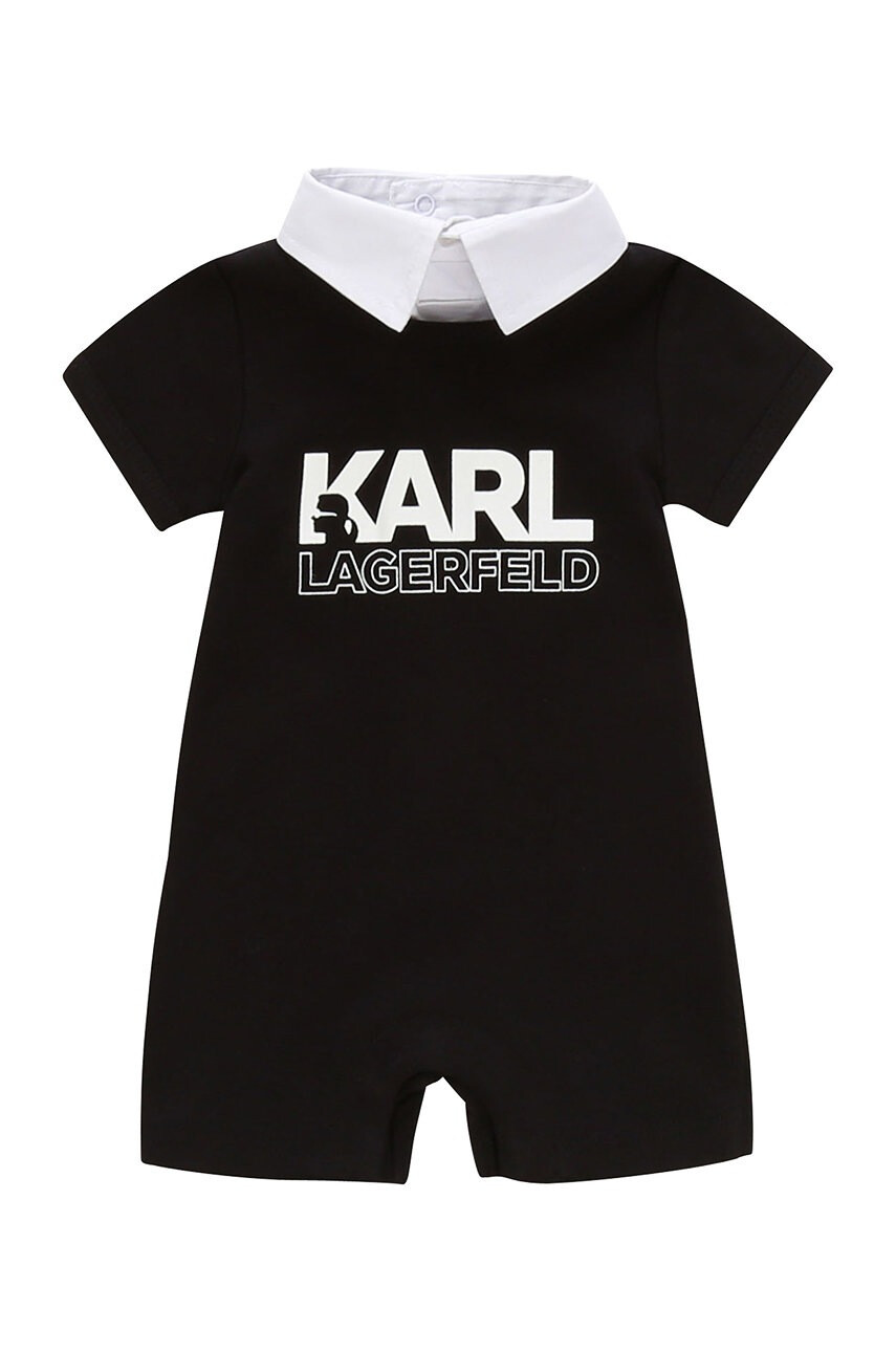 Karl Lagerfeld Бебешка пижама 60-81 см - Pepit.bg