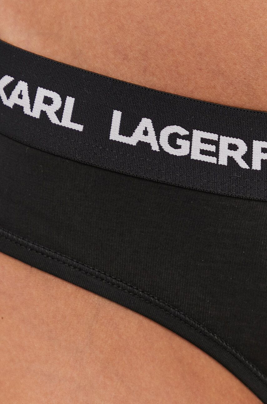 Karl Lagerfeld Бикини в черно - Pepit.bg