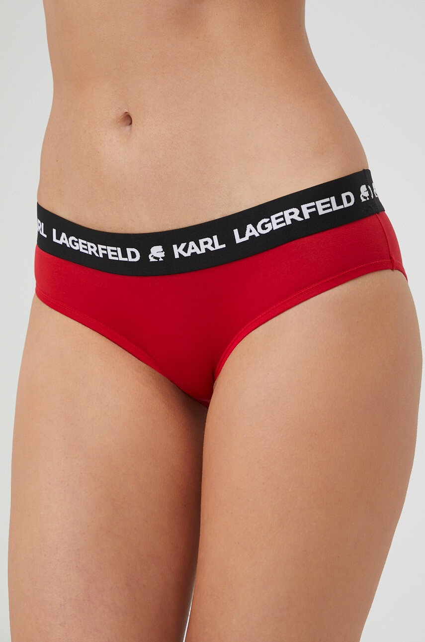 Karl Lagerfeld Бикини в червено - Pepit.bg