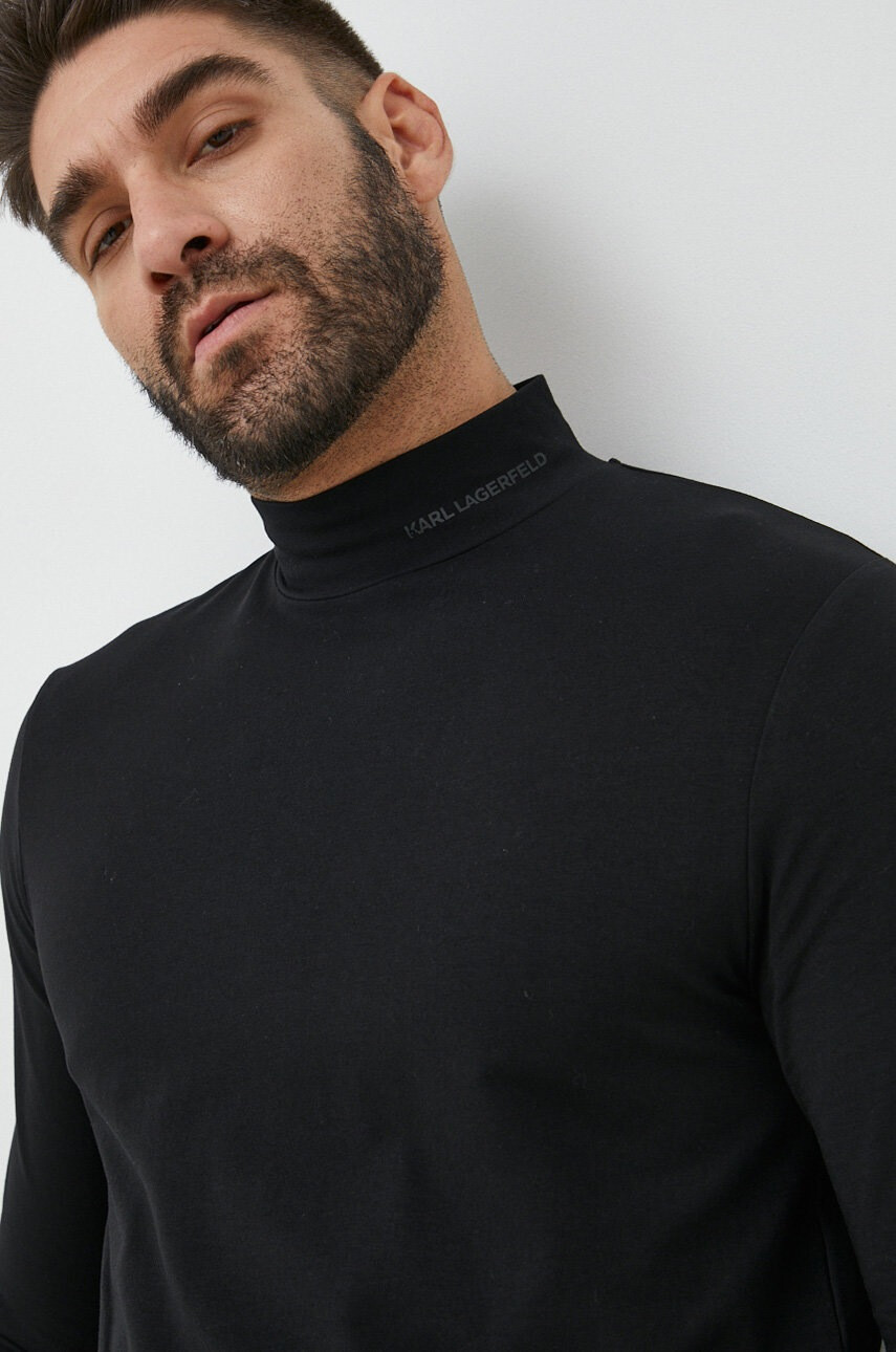 Karl Lagerfeld Блуза с дълги ръкави - Pepit.bg