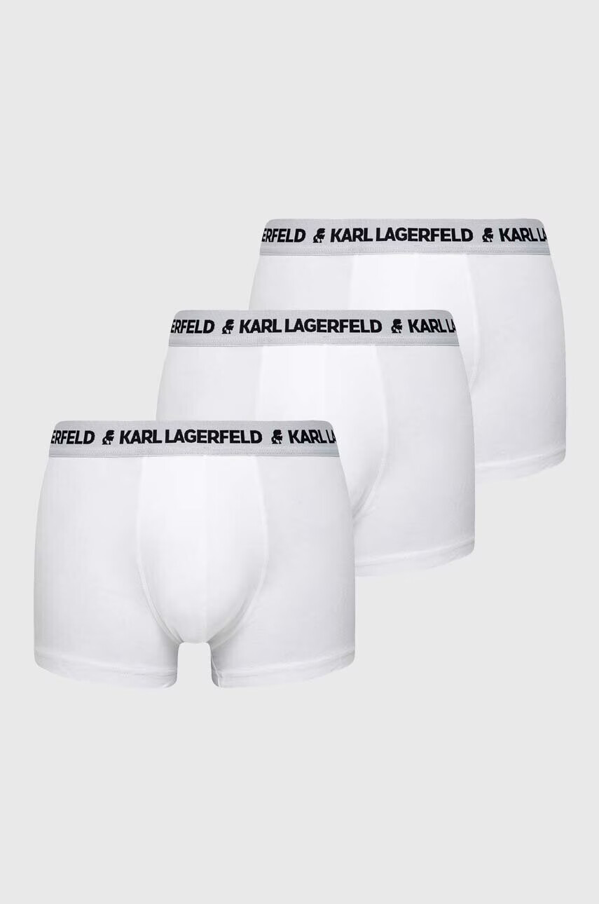 Karl Lagerfeld Боксерки (3 броя) в бяло - Pepit.bg