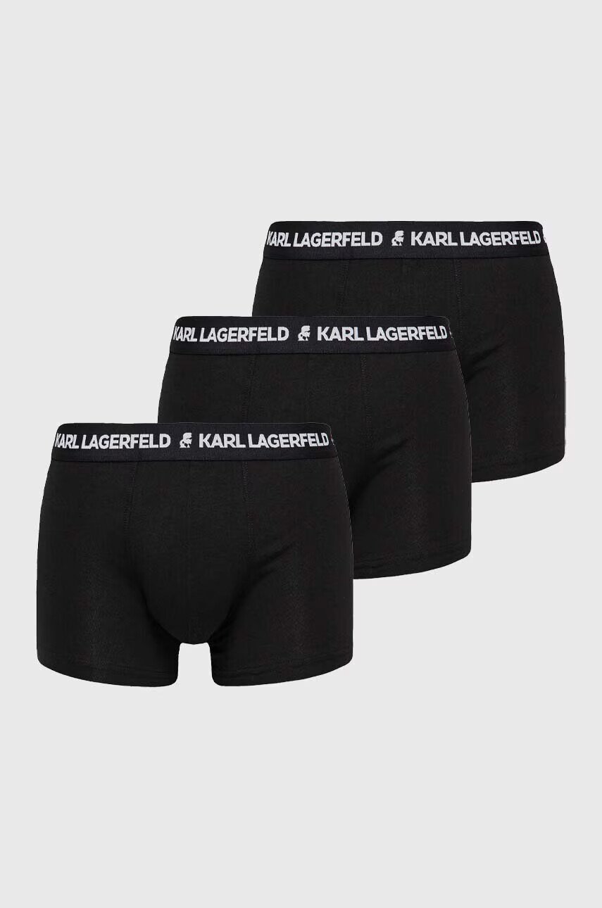 Karl Lagerfeld Боксерки (3 броя) в черно - Pepit.bg