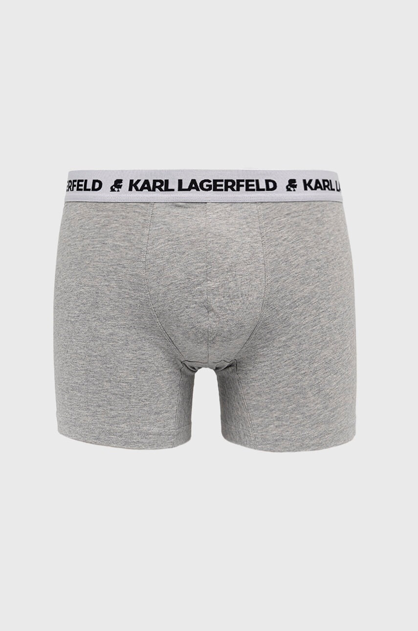 Karl Lagerfeld Боксерки в сиво - Pepit.bg