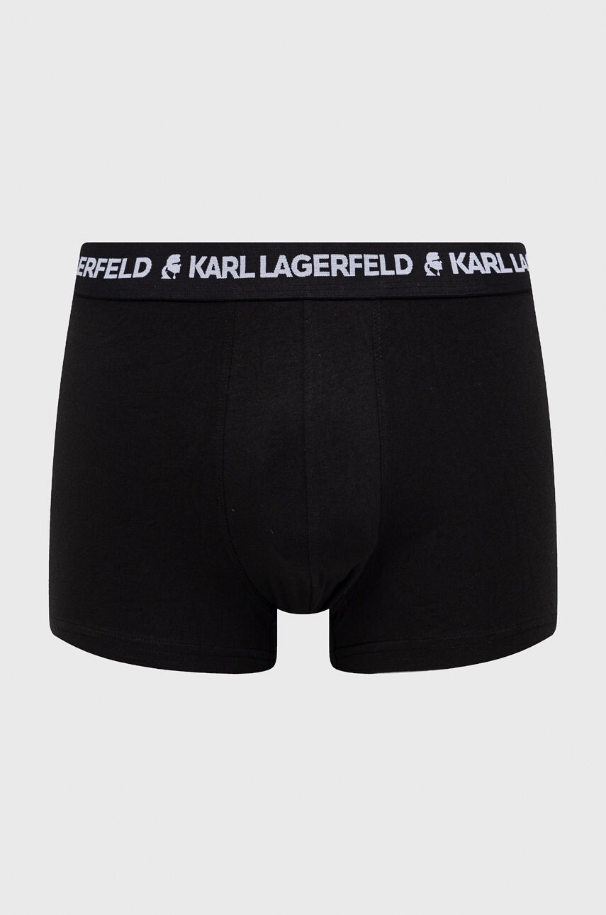 Karl Lagerfeld Боксерки в черно - Pepit.bg