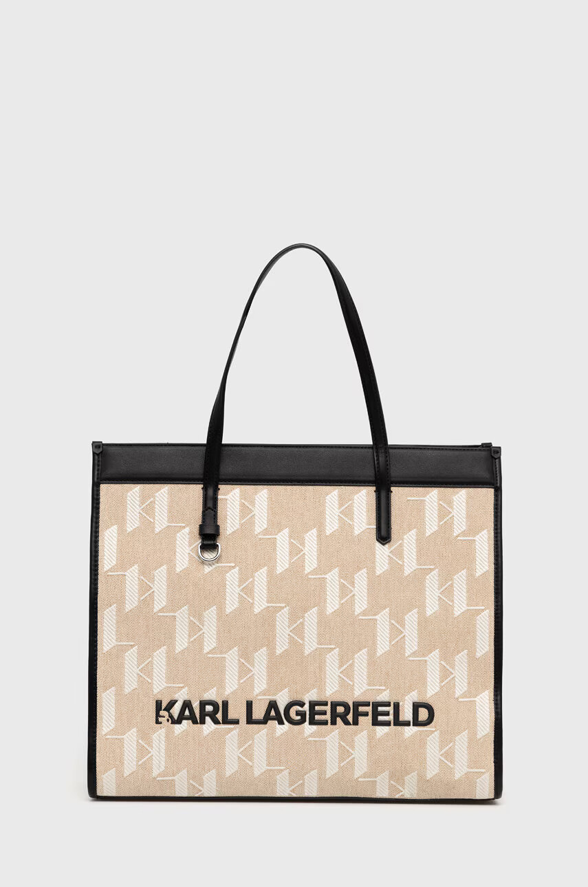 Karl Lagerfeld Чанта в лилаво - Pepit.bg