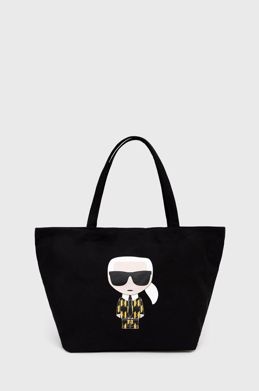 Karl Lagerfeld Чанта в черно - Pepit.bg