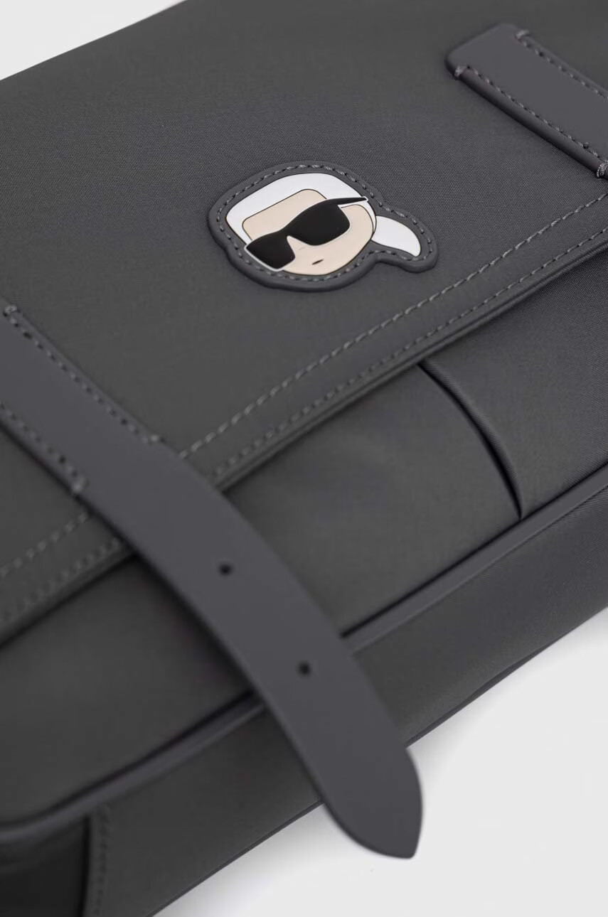 Karl Lagerfeld Чанта в сиво - Pepit.bg