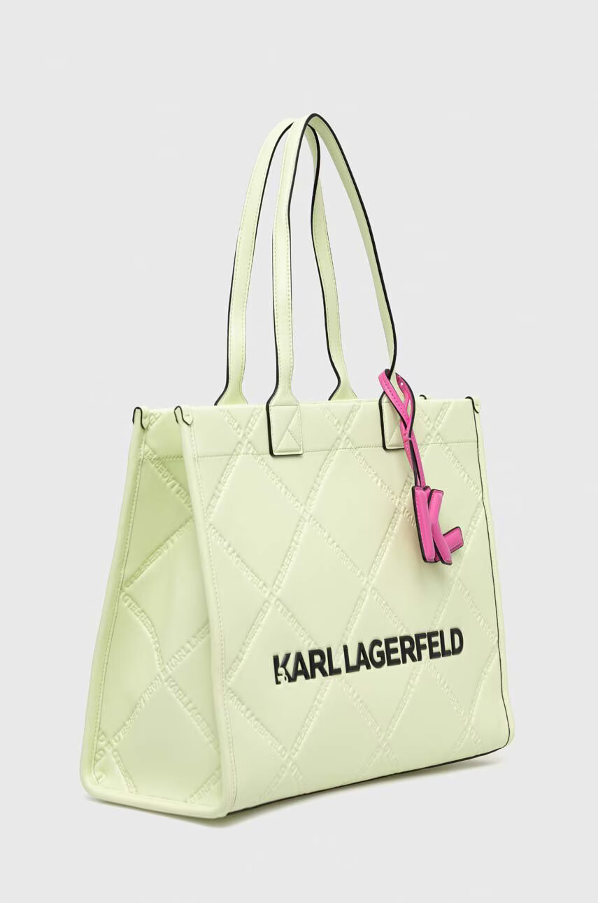 Karl Lagerfeld Чанта в зелено - Pepit.bg