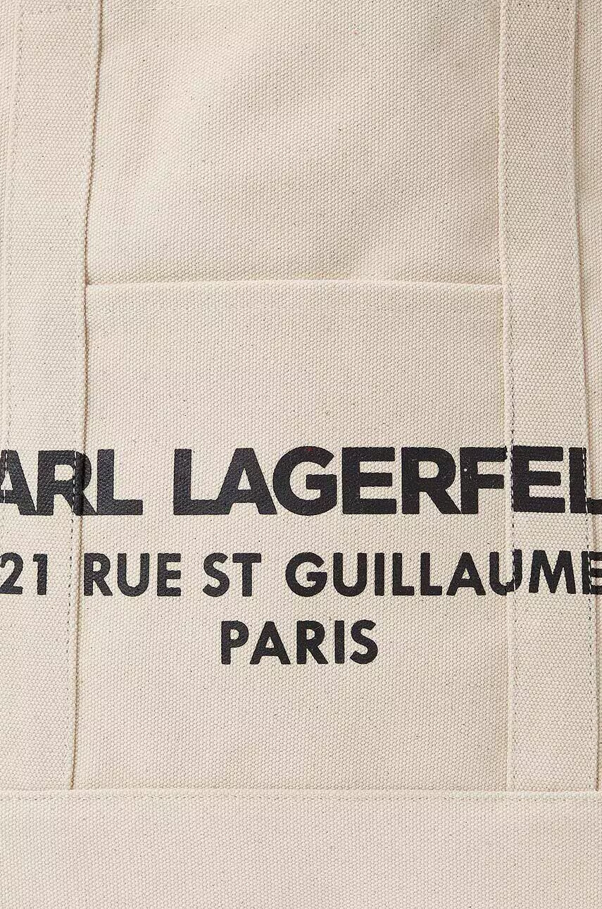 Karl Lagerfeld Чанта в бежово - Pepit.bg