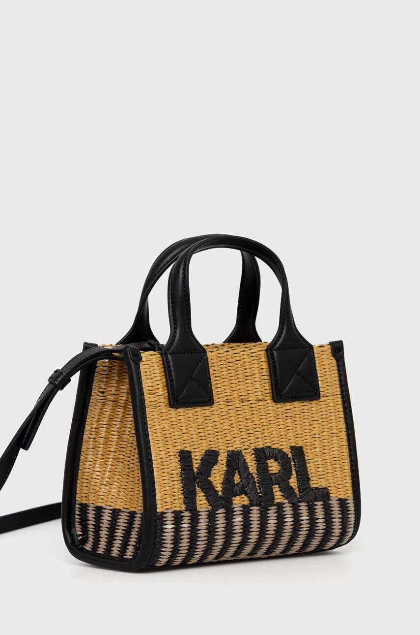 Karl Lagerfeld Чанта в бежово - Pepit.bg