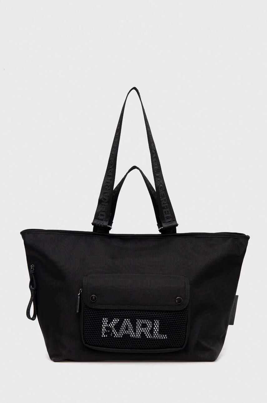Karl Lagerfeld Чанта в черно - Pepit.bg