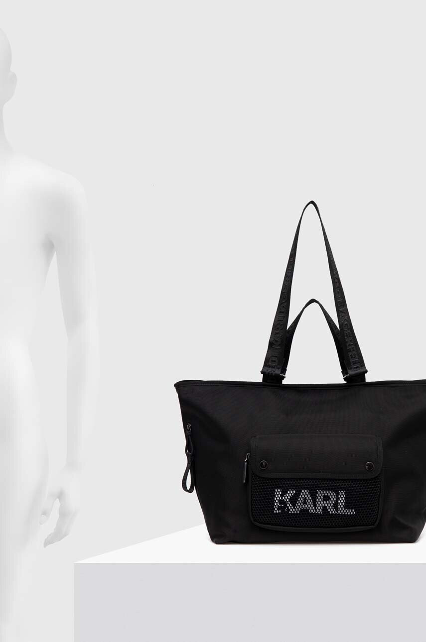 Karl Lagerfeld Чанта в черно - Pepit.bg