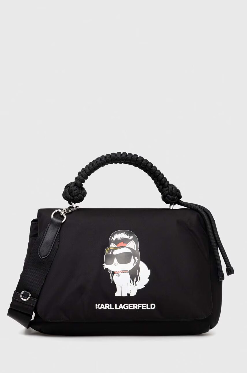 Karl Lagerfeld Чанта в черно - Pepit.bg