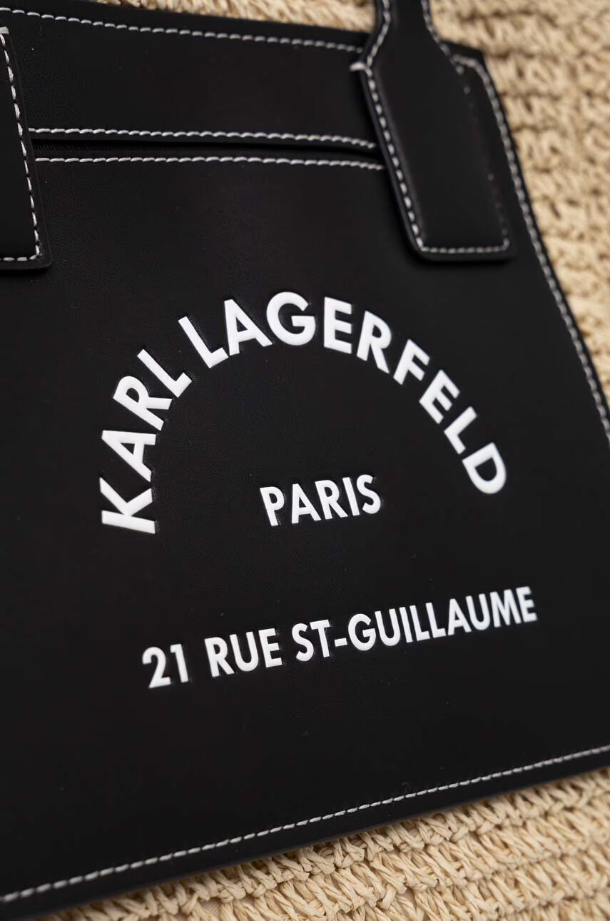 Karl Lagerfeld Чанта в бежово - Pepit.bg
