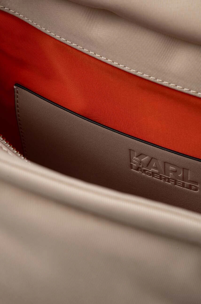 Karl Lagerfeld Чанта в бежово - Pepit.bg