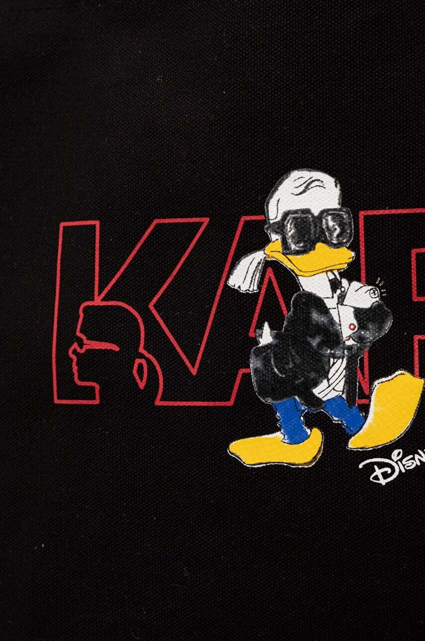 Karl Lagerfeld Чанта с две лица x Disney в черно - Pepit.bg