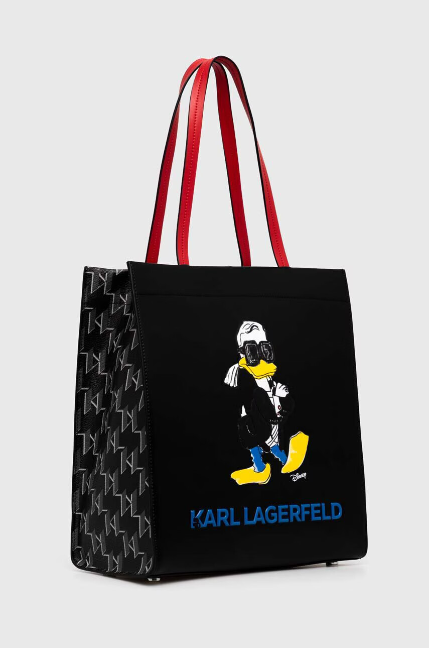 Karl Lagerfeld Чанта x Disney в черно - Pepit.bg