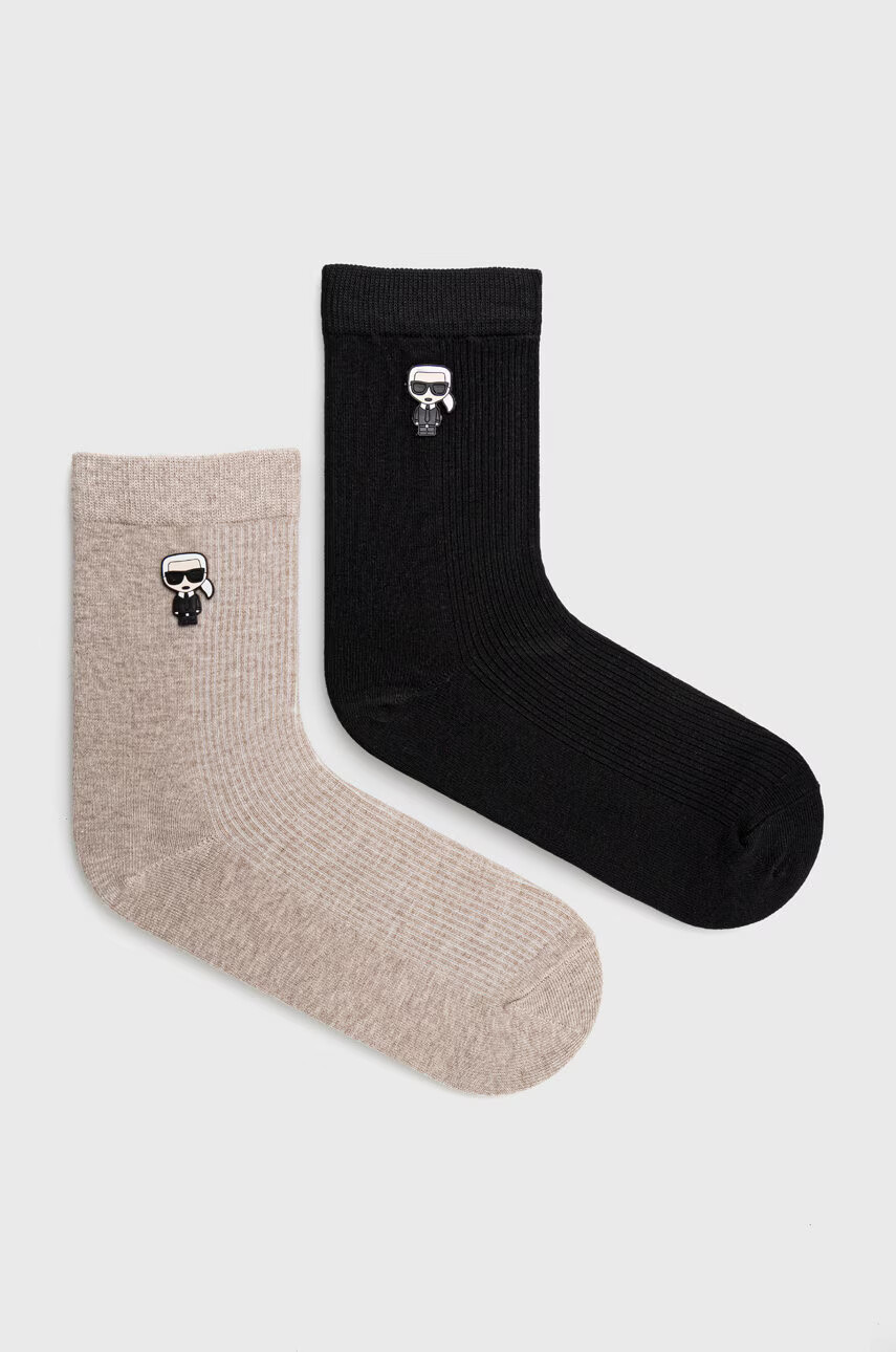 Karl Lagerfeld Чорапи (2 чифта) - Pepit.bg