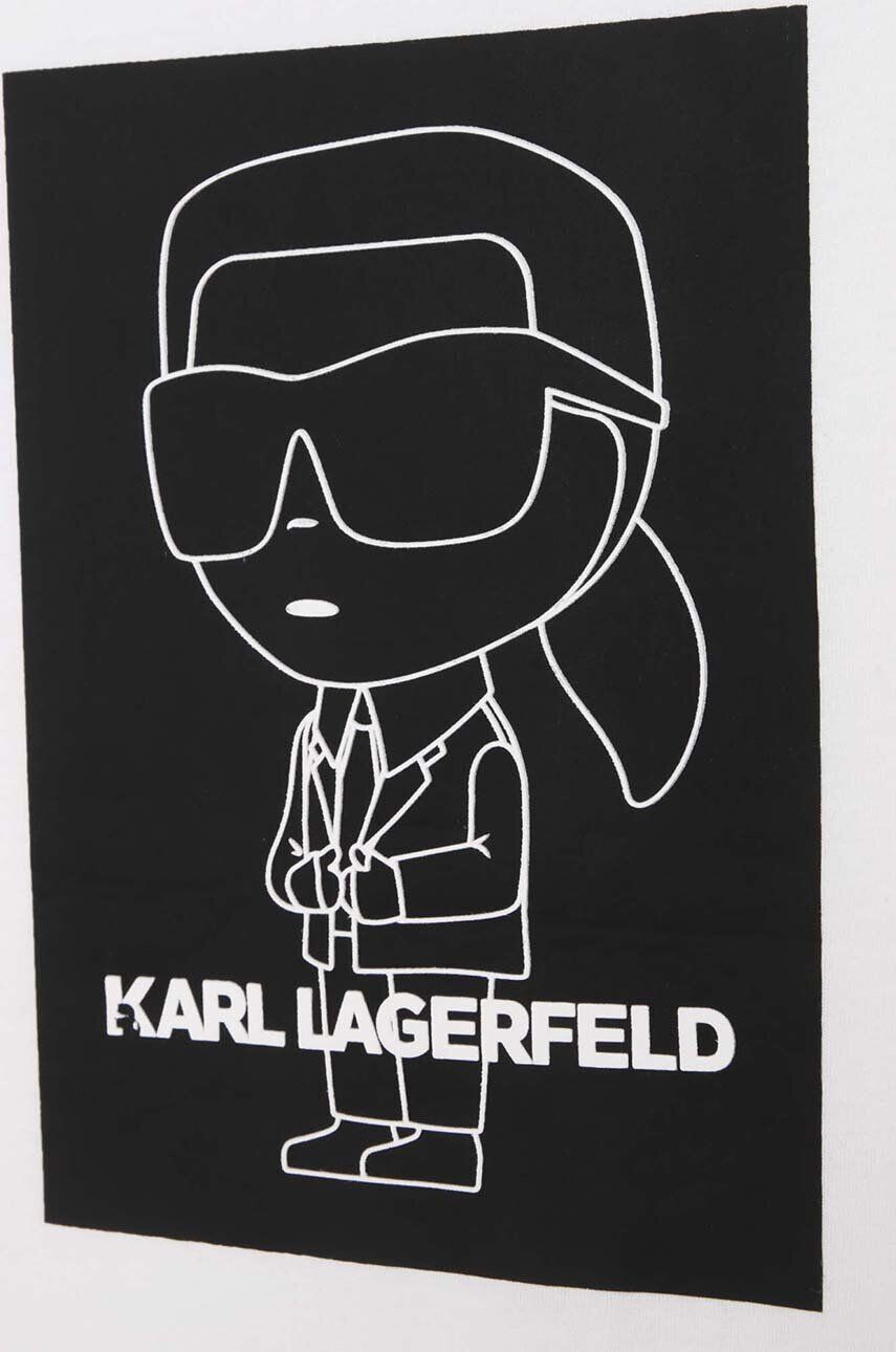 Karl Lagerfeld Детска памучна тениска - Pepit.bg