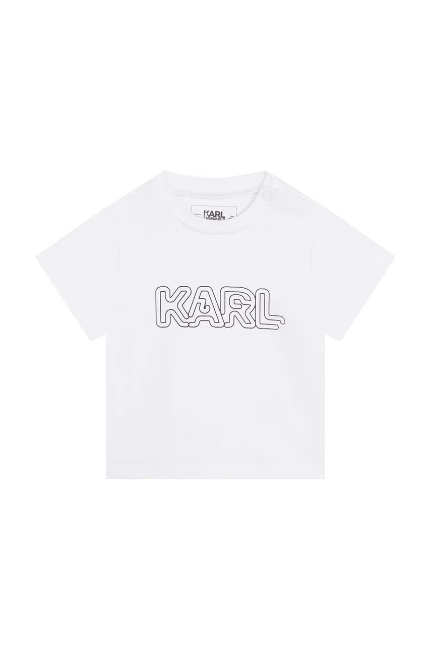 Karl Lagerfeld Детски комплект в синьо - Pepit.bg