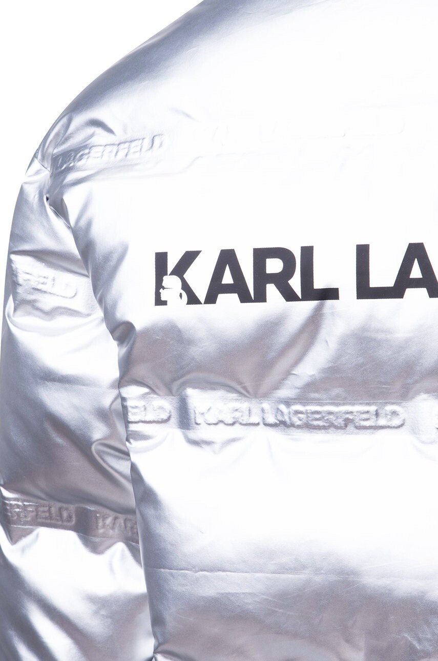 Karl Lagerfeld Детско яке в сиво - Pepit.bg