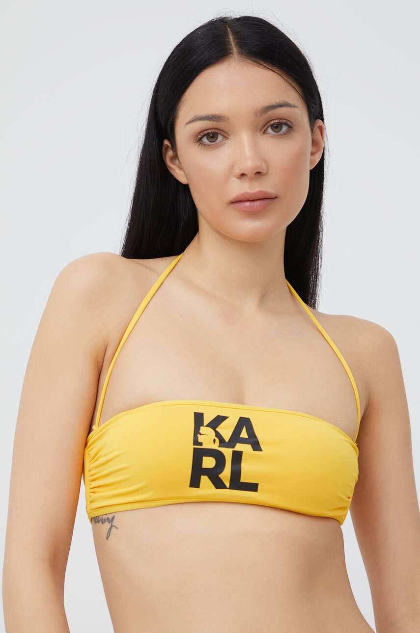 Karl Lagerfeld Горнище на бански - Pepit.bg