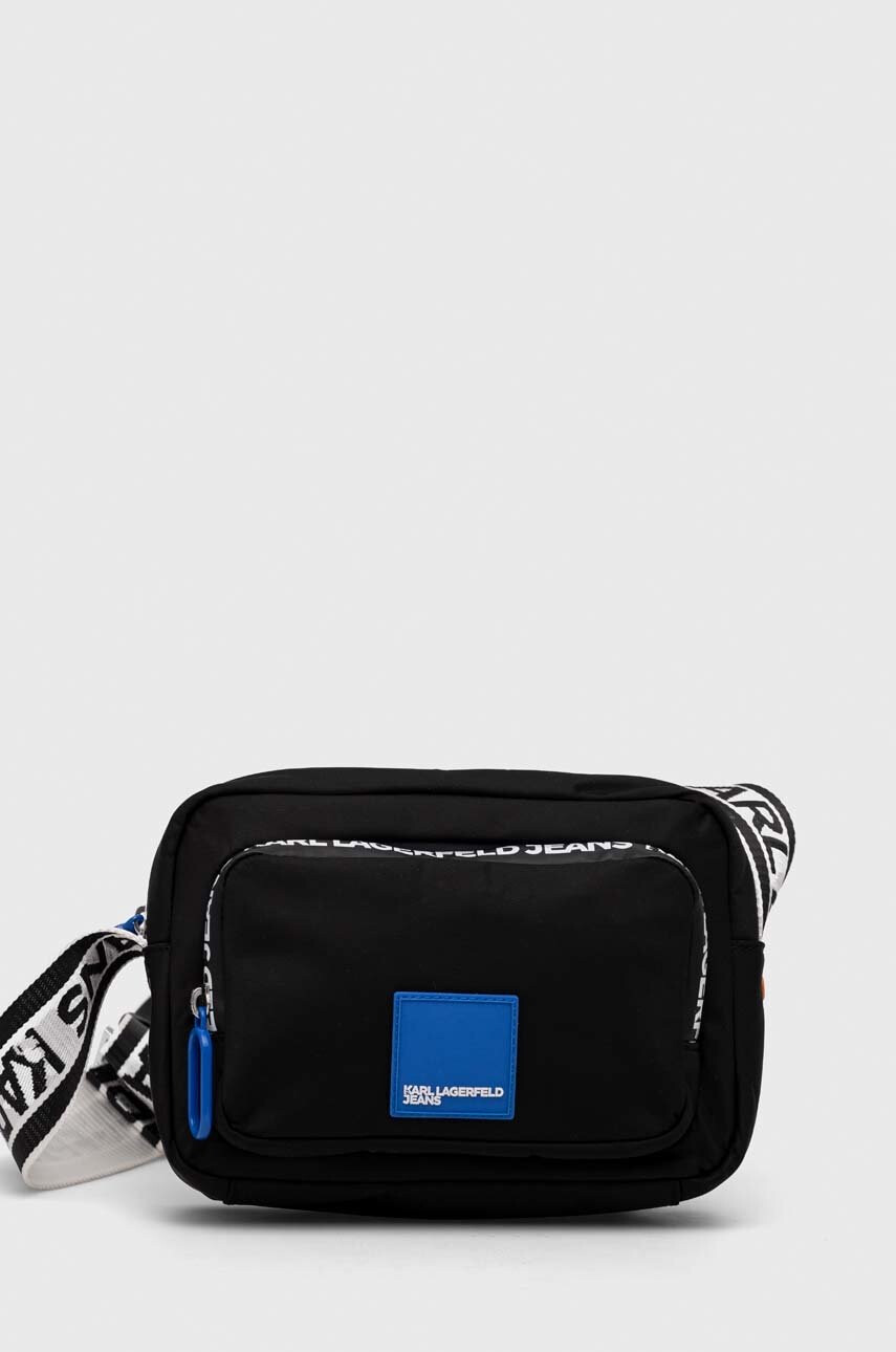 Karl Lagerfeld Jeans Чанта в черно - Pepit.bg