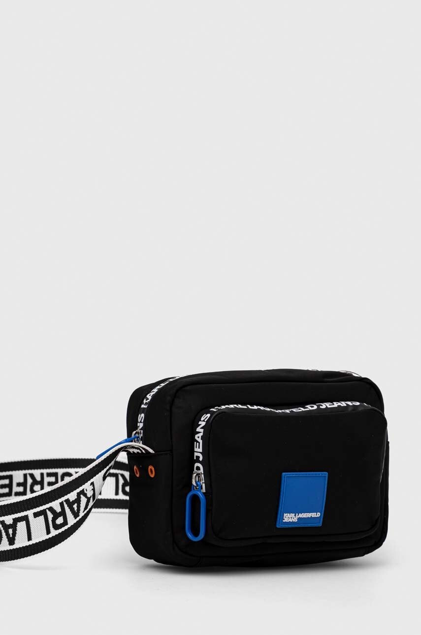 Karl Lagerfeld Jeans Чанта в черно - Pepit.bg