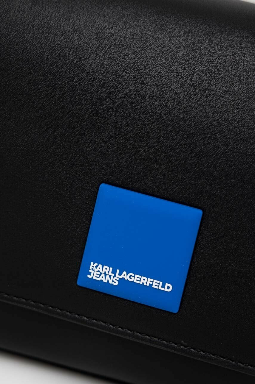 Karl Lagerfeld Jeans Чанта в черно - Pepit.bg