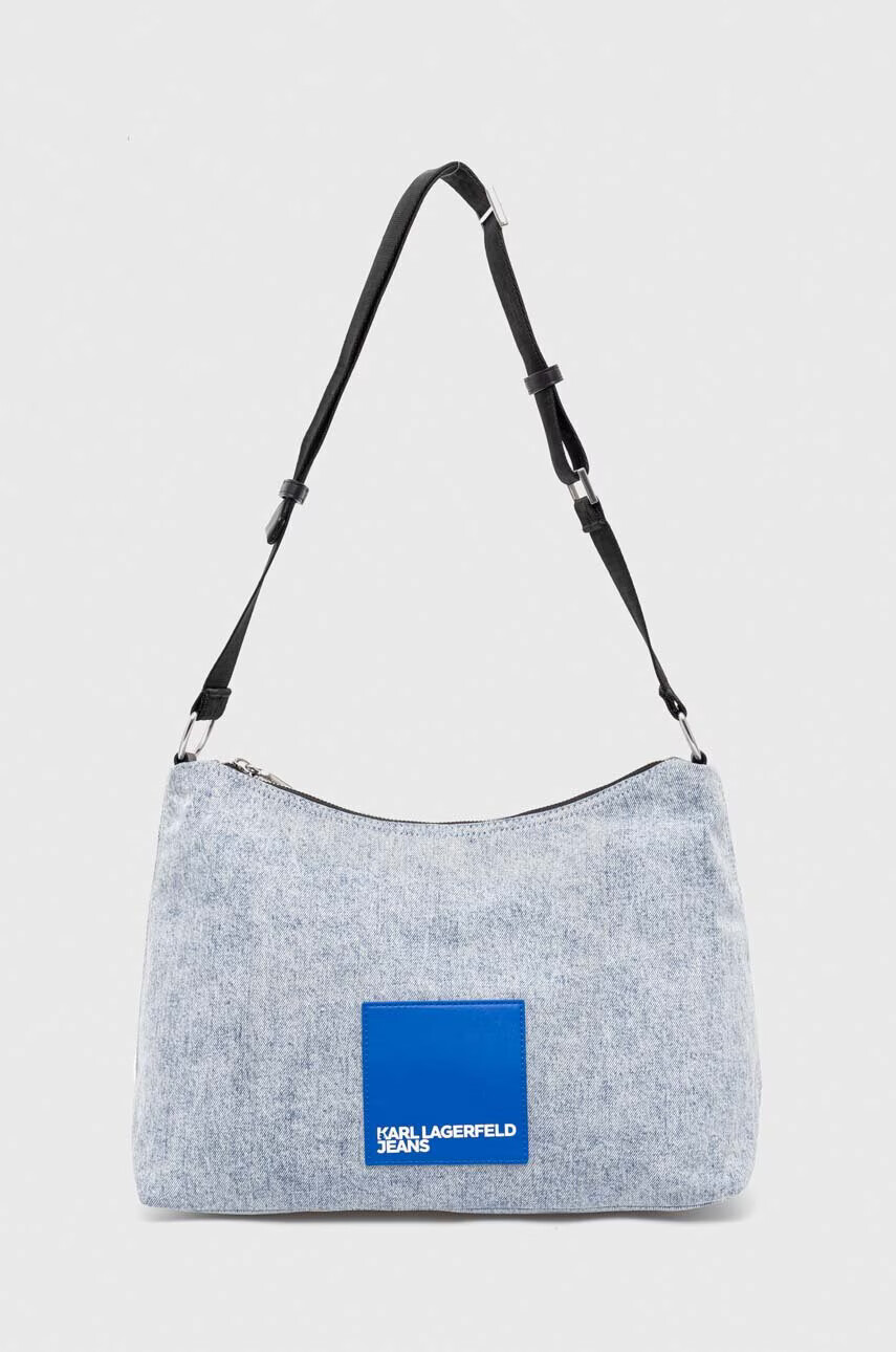 Karl Lagerfeld Jeans Чанта в черно - Pepit.bg