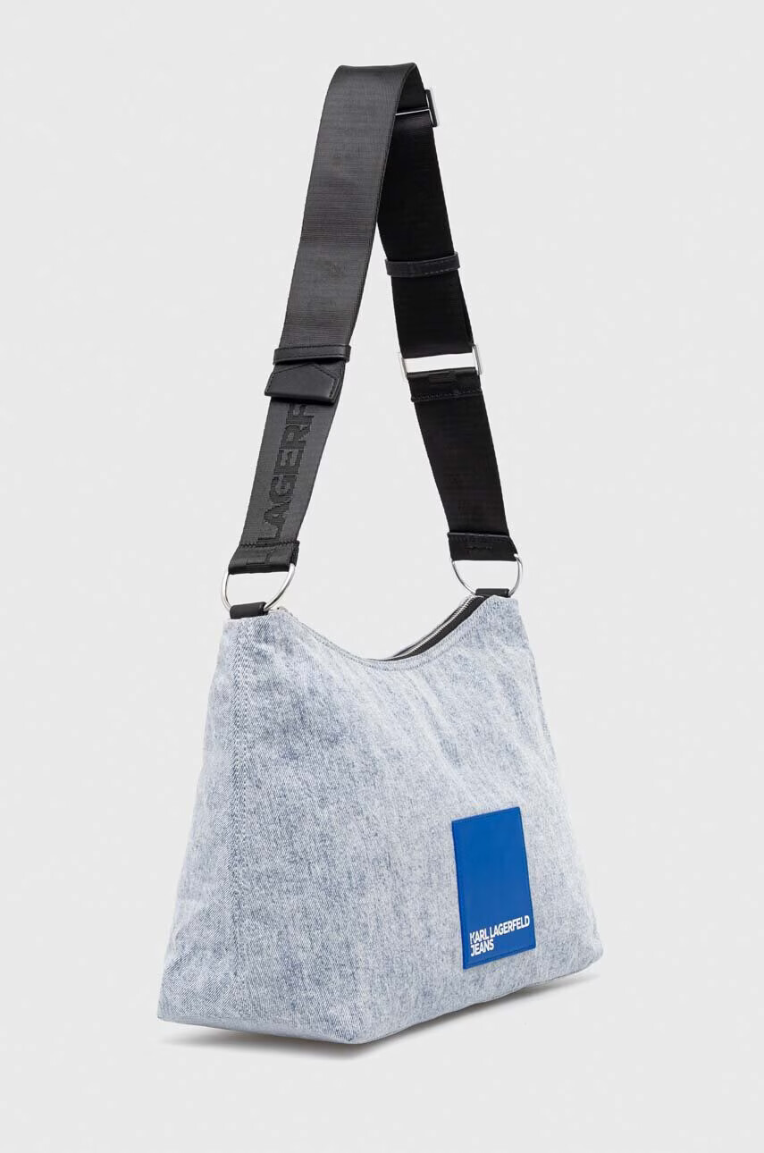 Karl Lagerfeld Jeans Чанта в черно - Pepit.bg