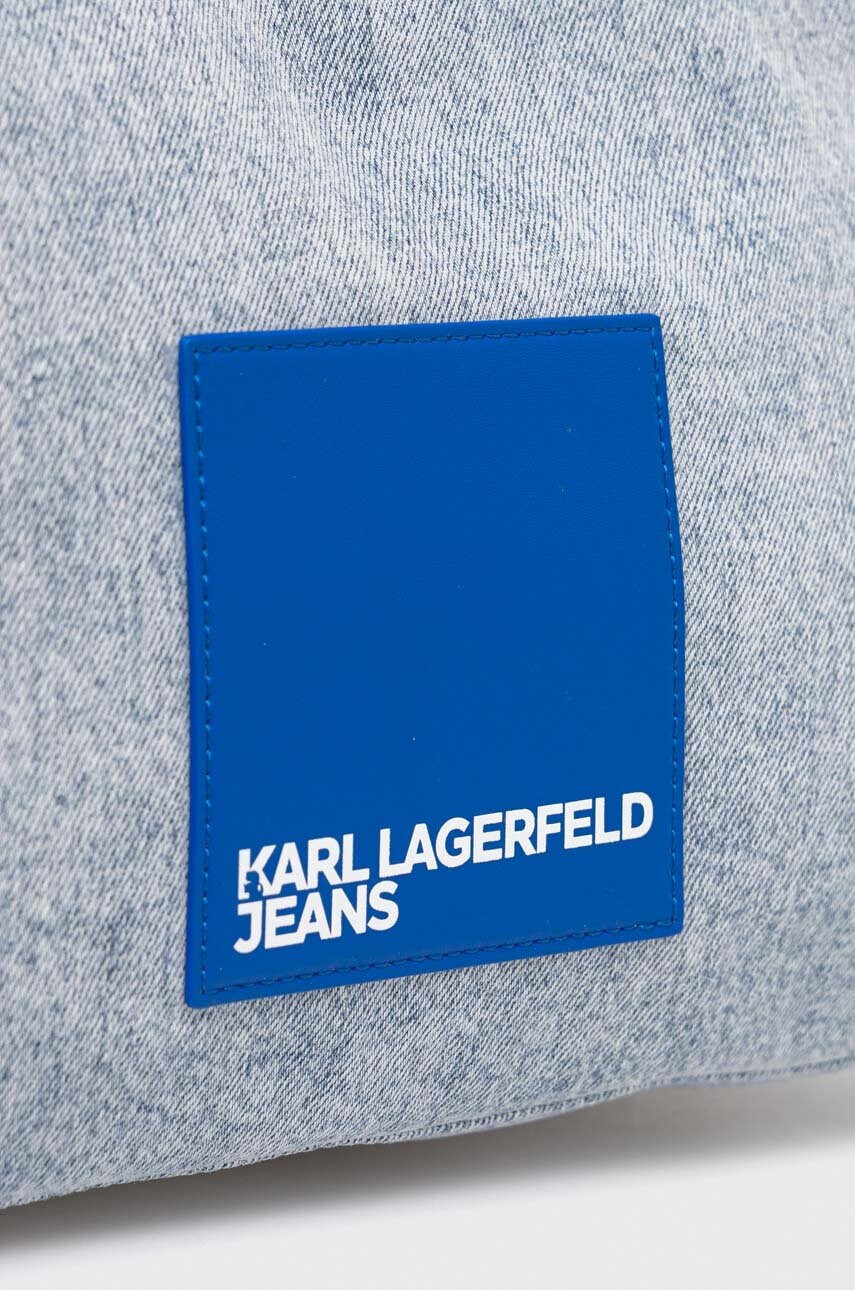 Karl Lagerfeld Jeans Чанта в черно - Pepit.bg