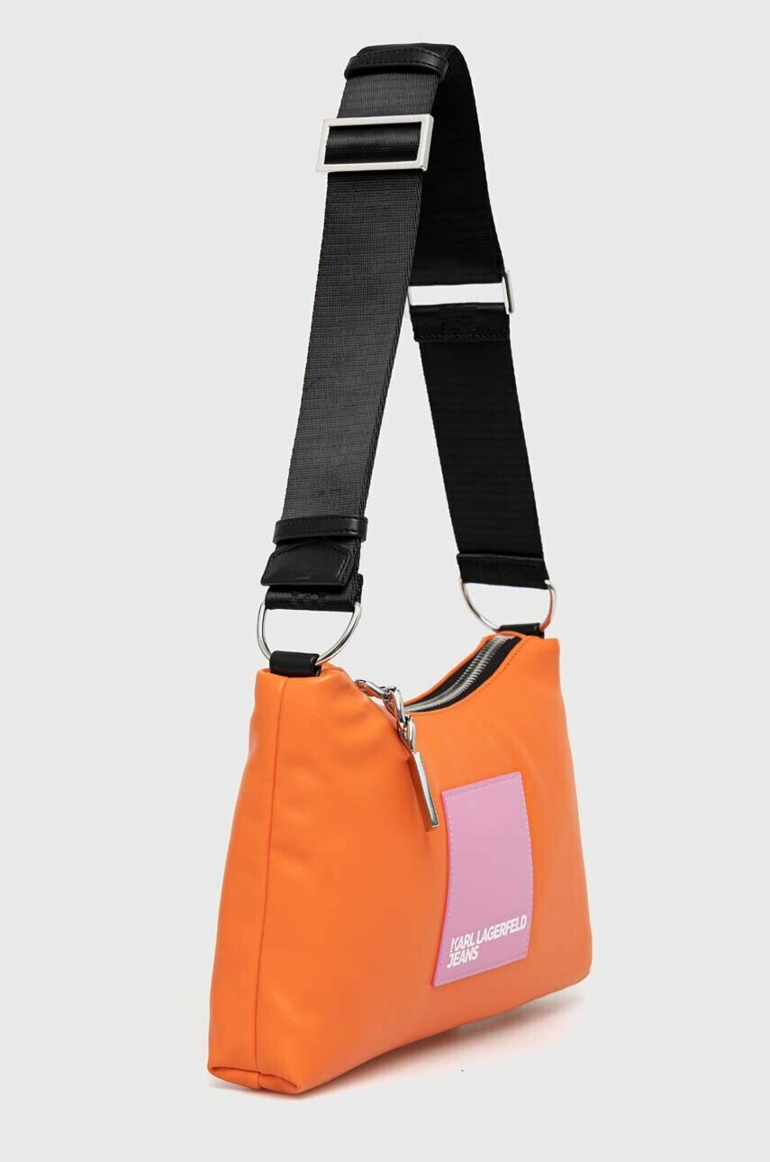 Karl Lagerfeld Jeans Чанта в синьо - Pepit.bg
