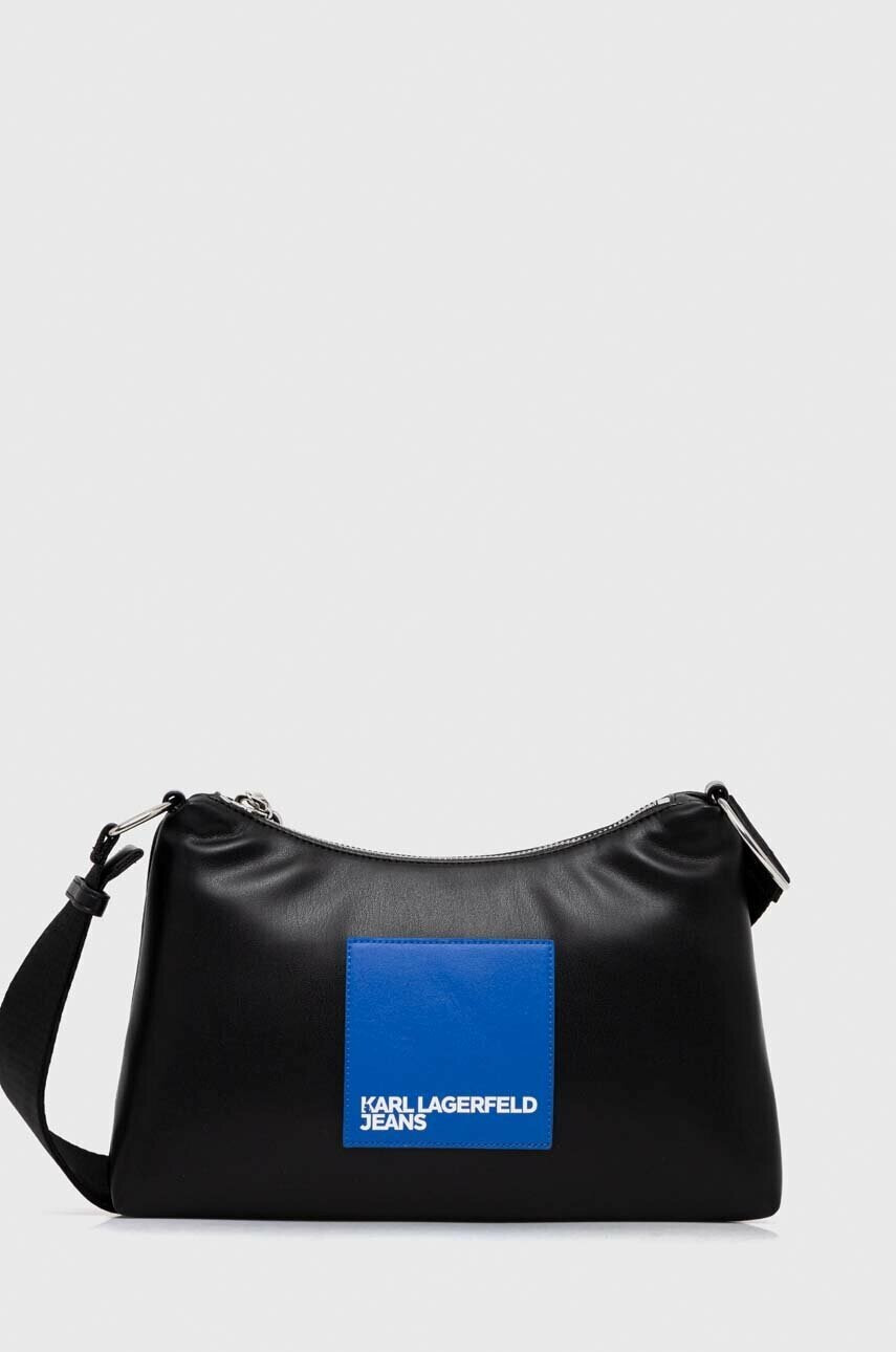 Karl Lagerfeld Jeans Чанта в черно - Pepit.bg