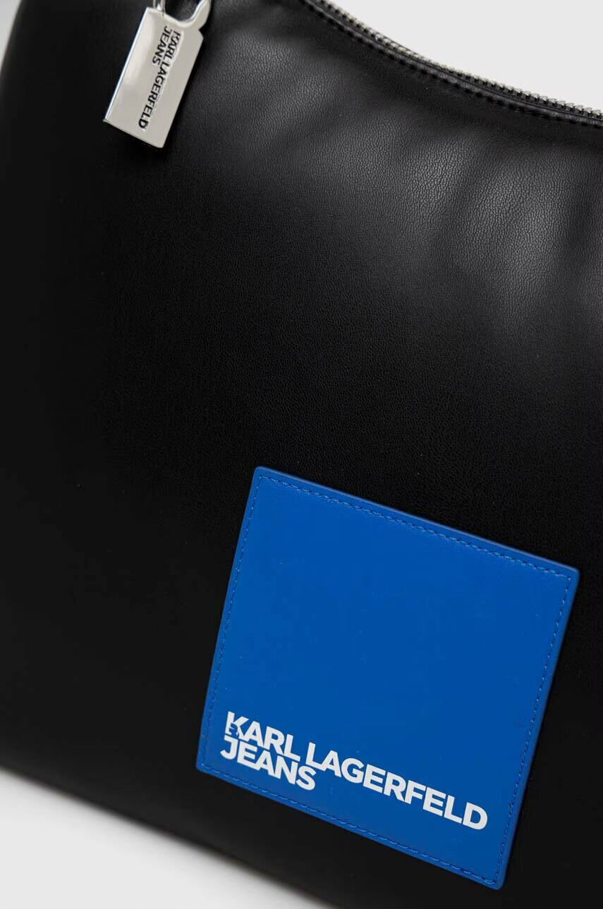 Karl Lagerfeld Jeans Чанта в черно - Pepit.bg