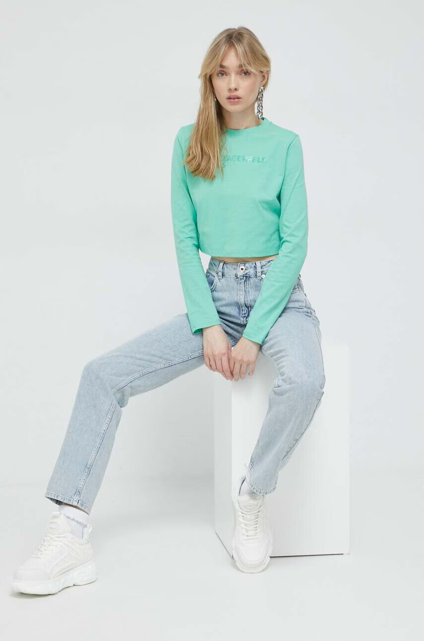 Karl Lagerfeld Jeans Дънки в с висока талия - Pepit.bg