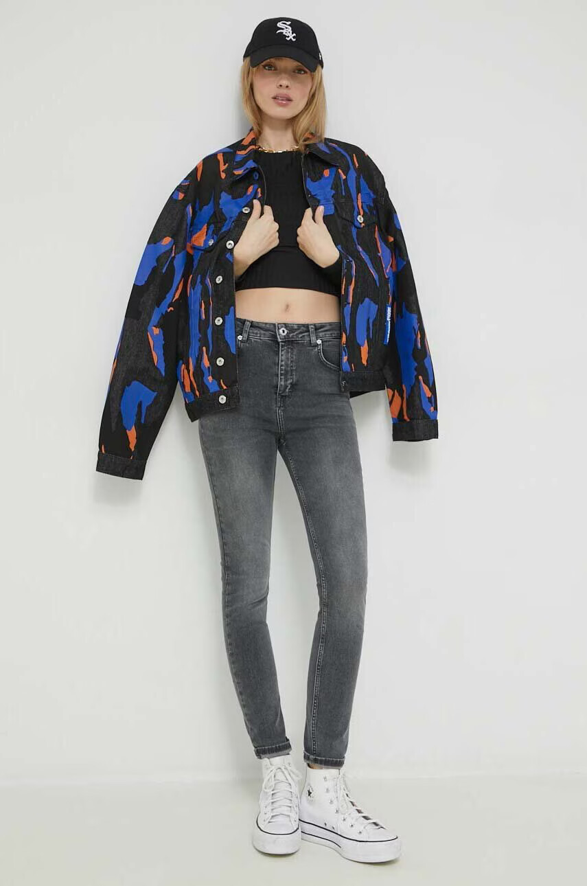Karl Lagerfeld Jeans Дънки в с висока талия - Pepit.bg