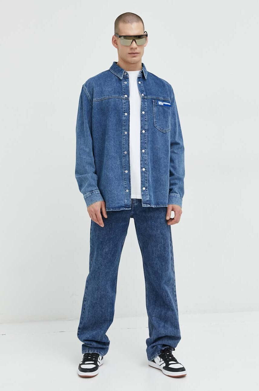 Karl Lagerfeld Jeans Дънки в с висока талия - Pepit.bg